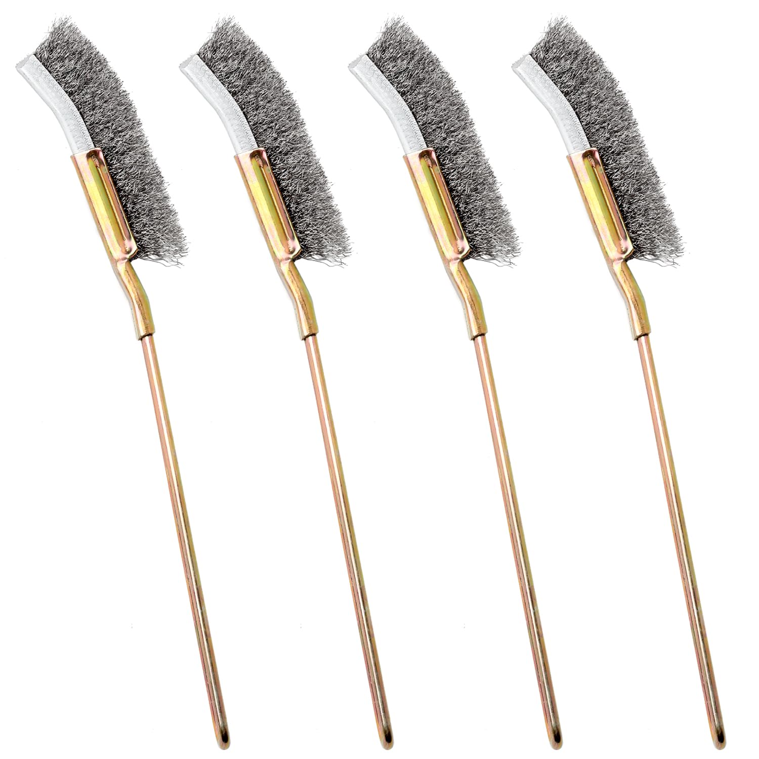 Paint Brush - Ensemble de 4 brosses métalliques à