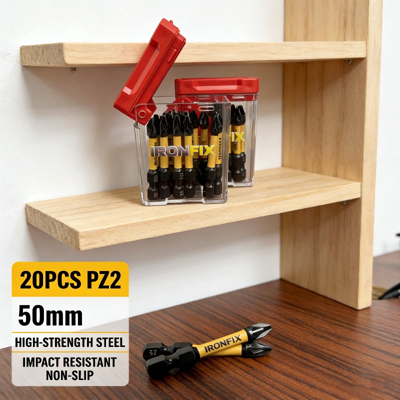 Drill Bits - Ensemble de 20 embouts de tournevis