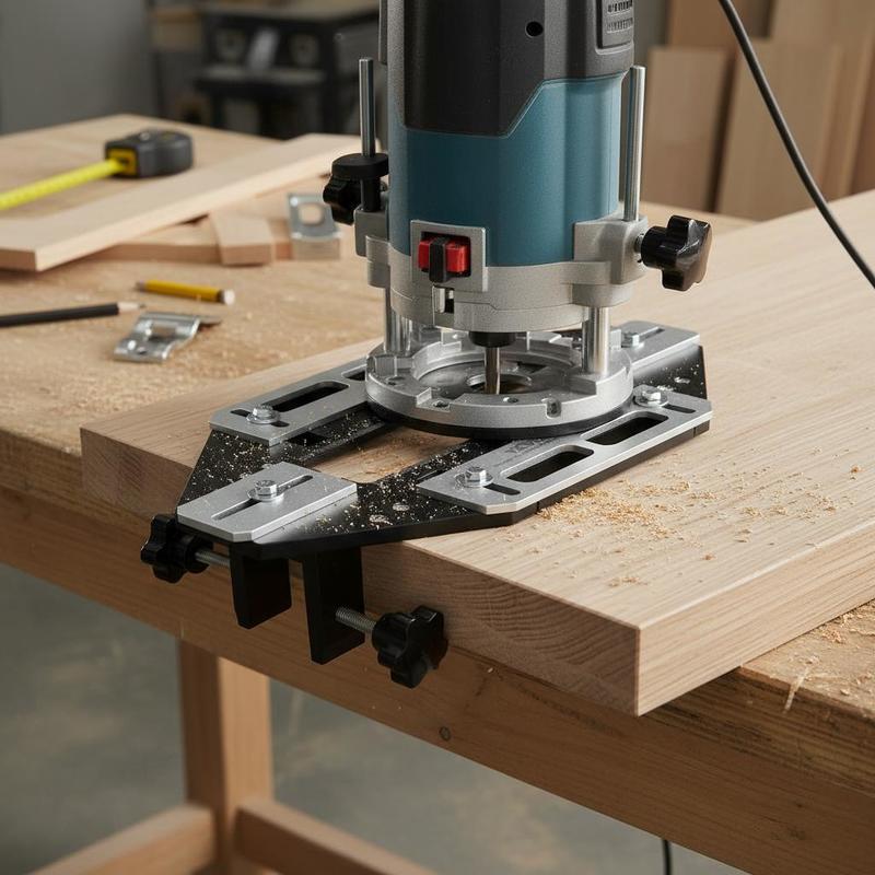 Cabinet Hinges - Gabarit de mortaise en alliage d'aluminium