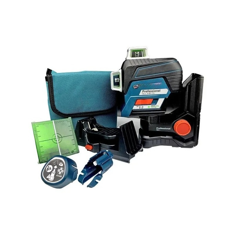 Home Improvement Mark - Niveau de lumière verte GLL3-80CG, compteur