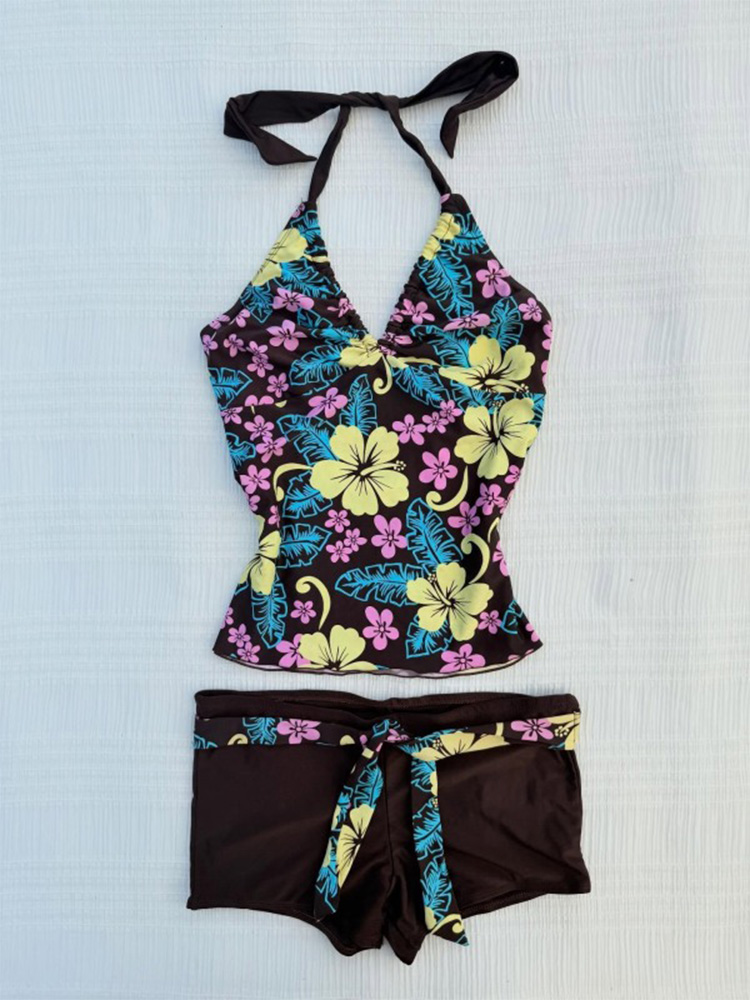 Wallpaper - Maillot de bain Tankini 2 pièces