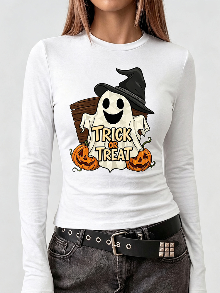 Wallpaper - T-shirt à manches longues pour femme