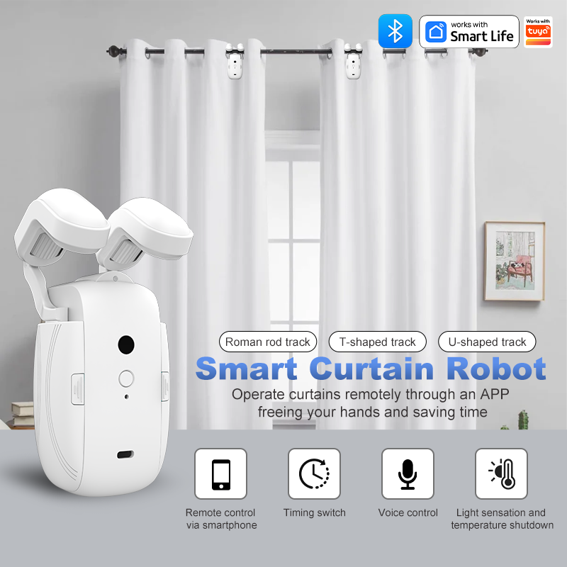 Ouvre-rideaux automatique inte - Curtain Rods avis et prix