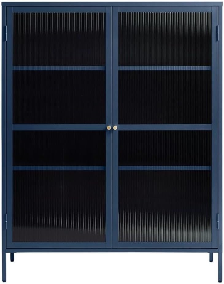 # Vitrine Moderne en Acier ave - Cabinet Hinges avis et prix