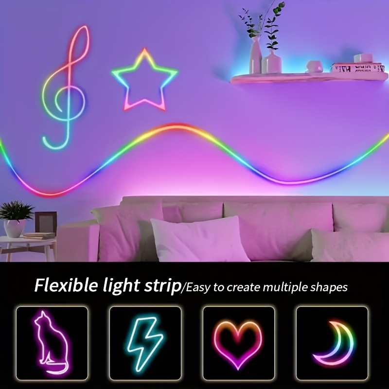 Bande lumineuse néon flexible  - Led Strip Lights avis et prix