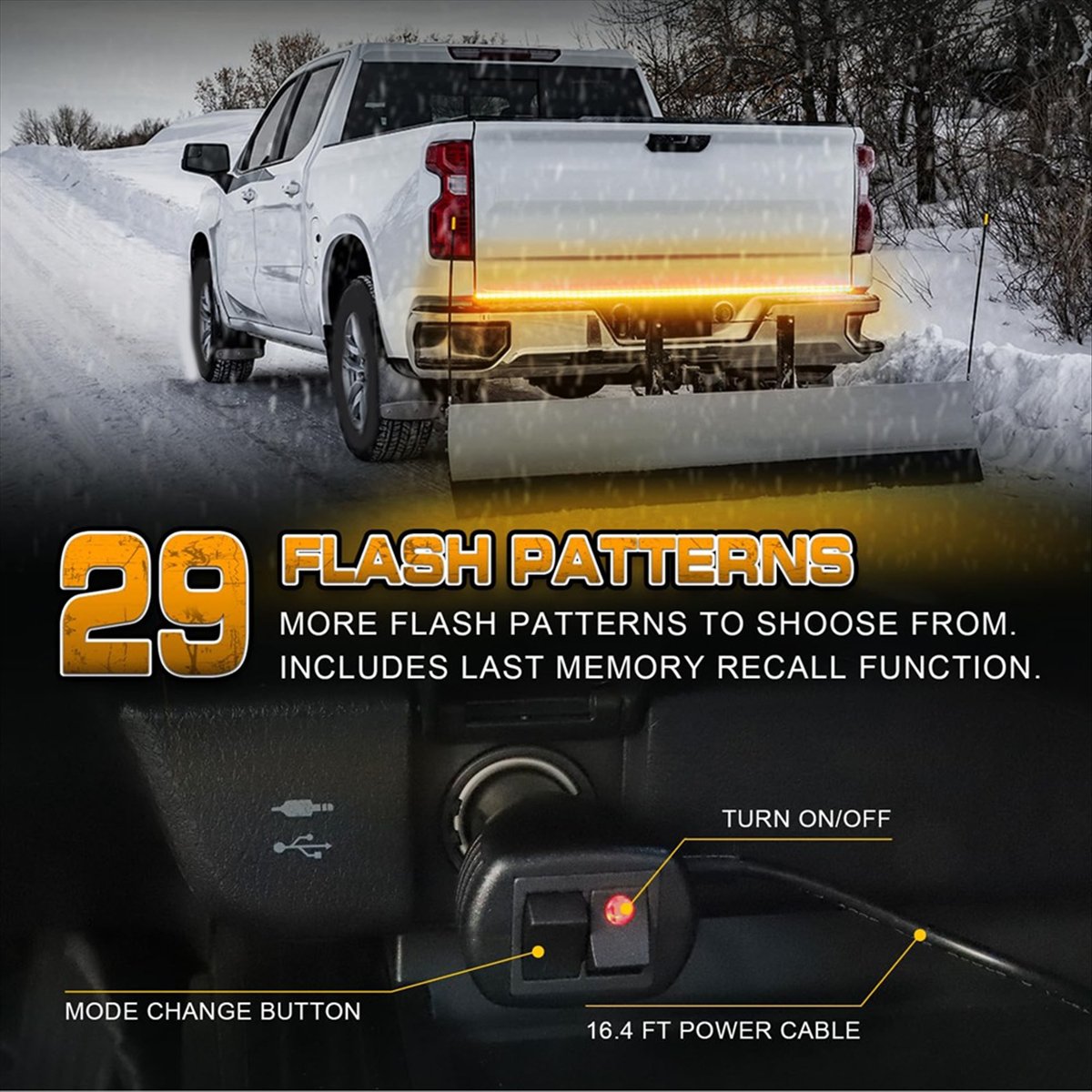* X07A 60 pouces hayon lumière - Led Strip Lights avis et prix