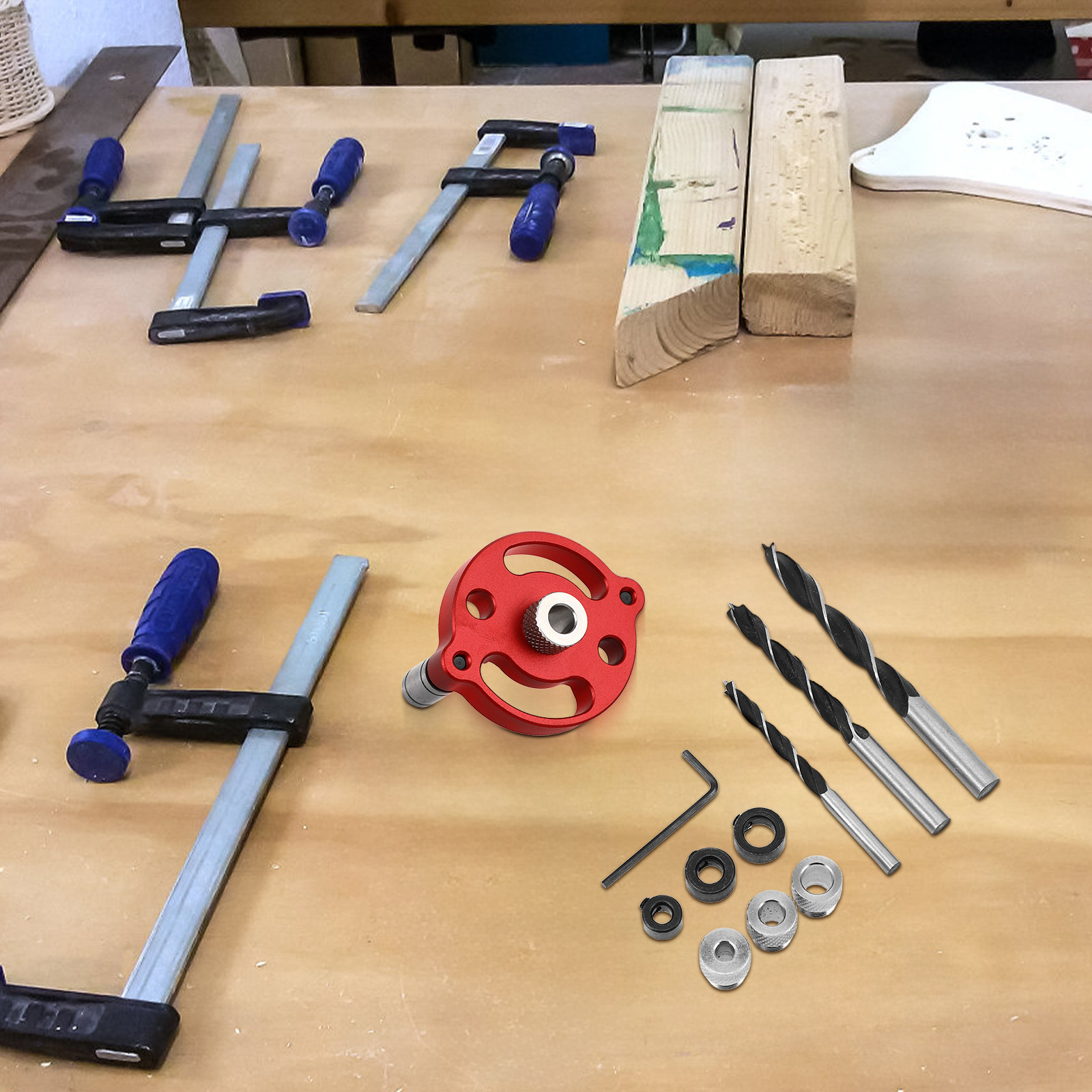 1 kit de gabarit de perçage de - Cabinet Hinges avis et prix