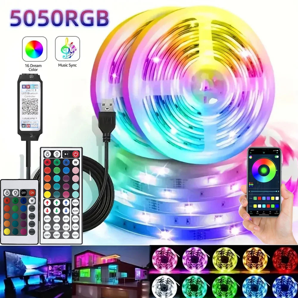 Bande lumineuse LED RGB intell - Led Strip Lights avis et prix