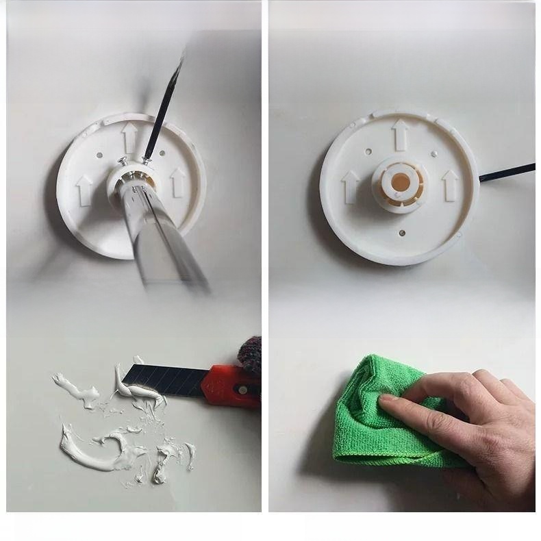 Barre de douche de salle de ba - Curtain Rods avis et prix