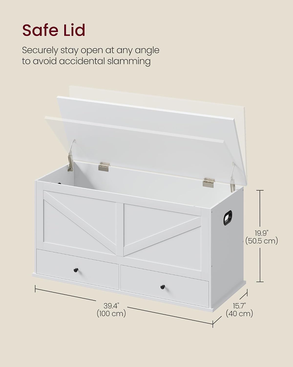 Coffre de rangement style ferm - Cabinet Hinges avis et prix