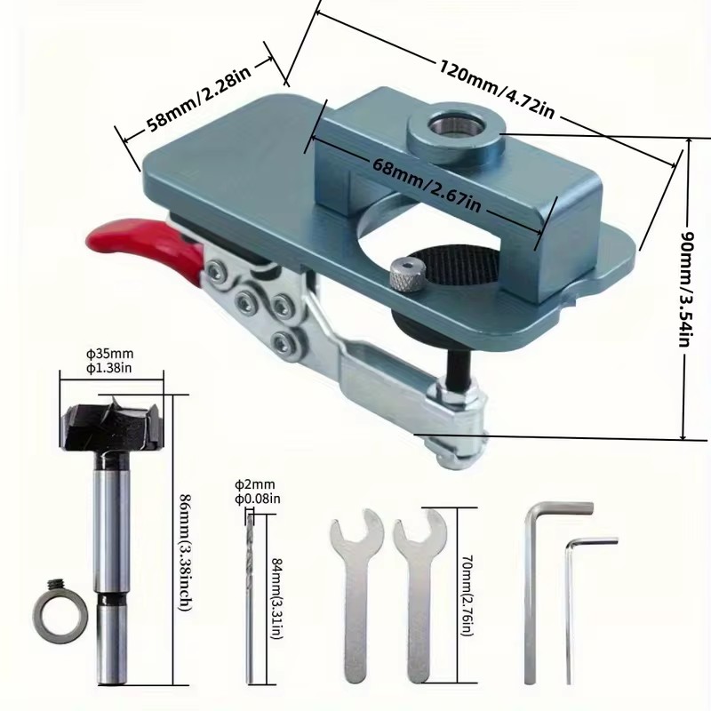 Serre-joint de guidage de perç - Cabinet Hinges avis et prix