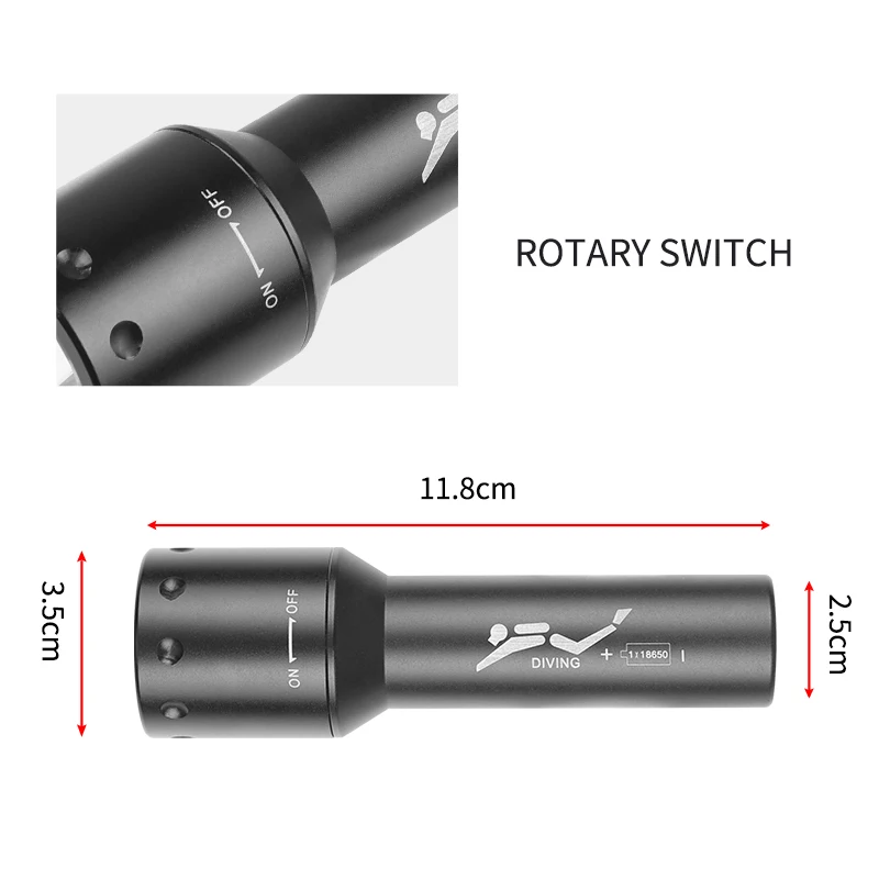 Nouvelle lampe de plongée LED  - Light Switch avis et prix