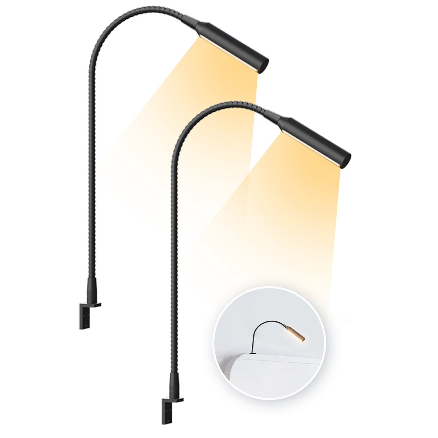 2 lampes de lecture à LED avec - Light Switch avis et prix