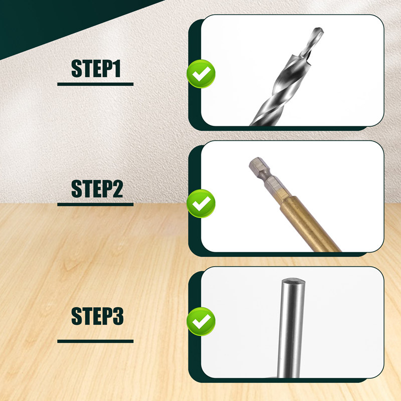 Lot de 2 forets à queue hexago - Drill Bits avis et prix